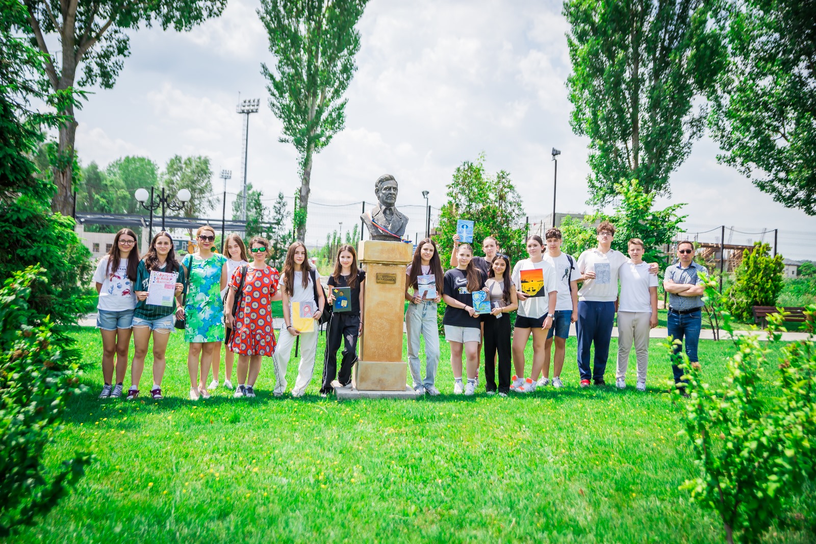 Portretele din gradina